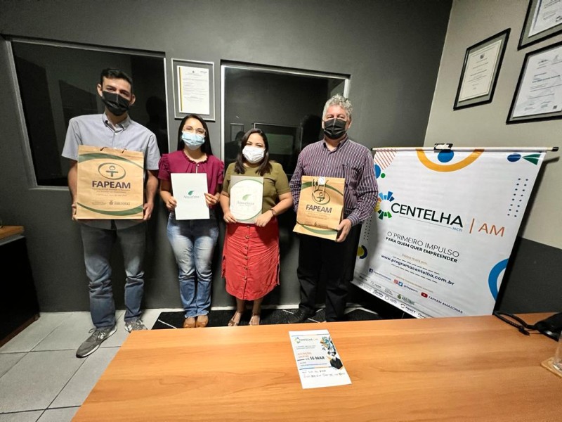 Programa Centelha 2 Amazonas firma parceria com Amazônia Marcas e Patentes