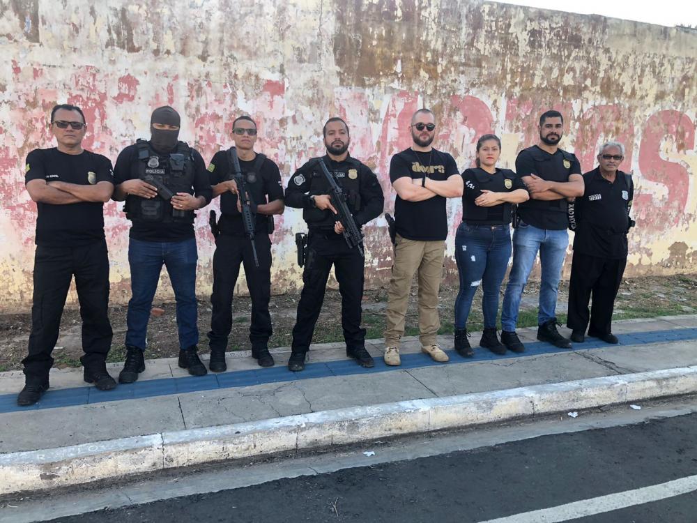 DPC de Água Branca efetua prisão de homem suspeito de tentativa de homícidio em Lagoinha do Piauí