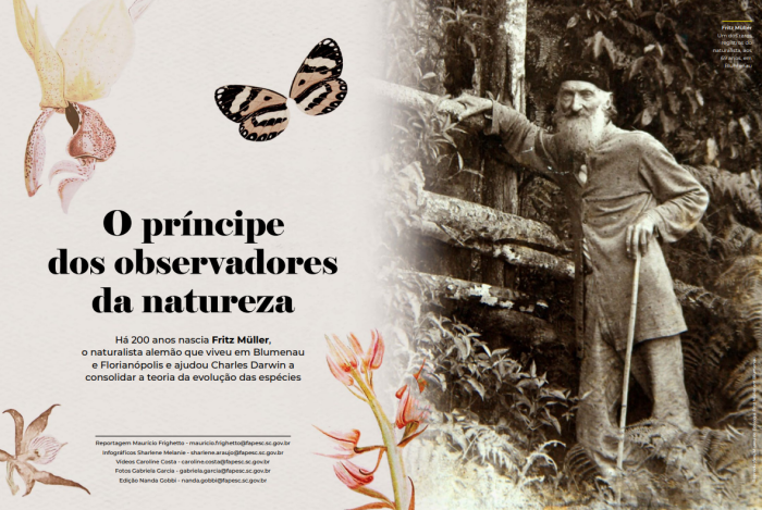 Conheça 10 fatos sobre o naturalista Fritz Müller, que nasceu há 201 anos 