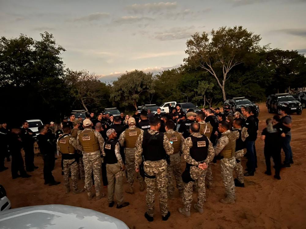 Operação Lapidação prende quatro pessoas em flagrante na cidade de Pedro II