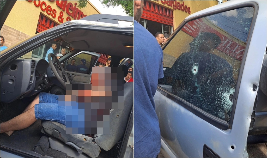 Policial é assassinado com vários tiros dentro de carro na Zona Sul de Teresina
