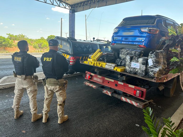 “Cavalo doido” é interceptado pela PRF no Piauí com mais de 170 kg de maconha