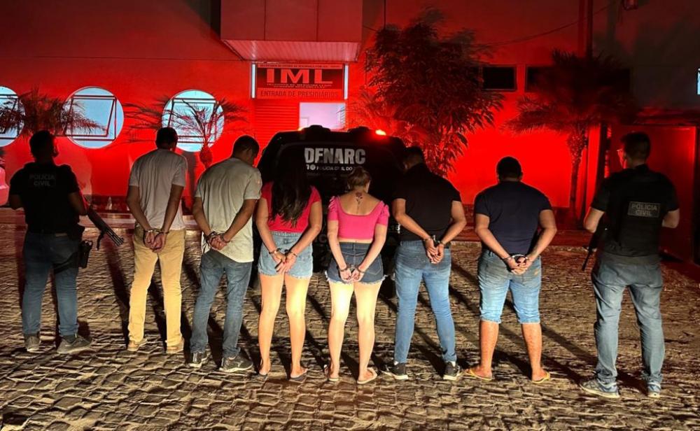 Seis pessoas são presas por tráfico de drogas no Piauí e Maranhão