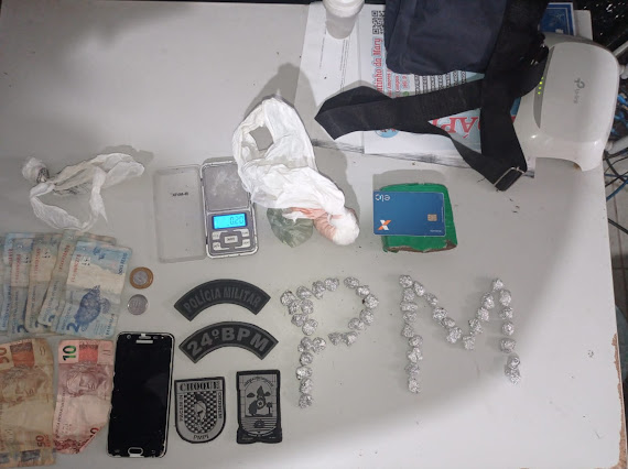 Polícia Militar apreende dinheiro e entorpecentes no litoral do Piauí
