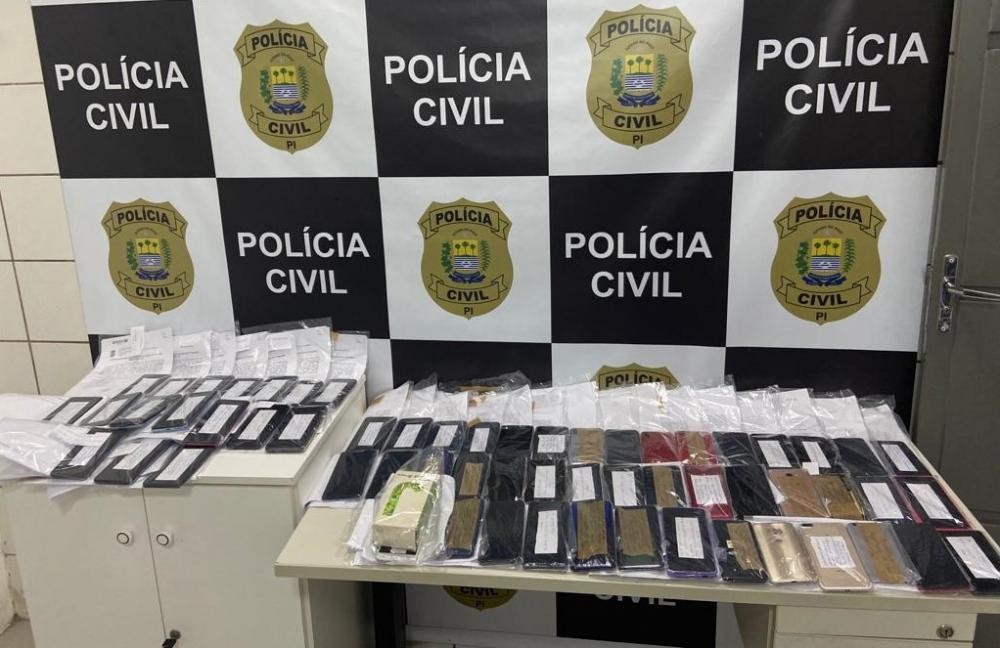 Polícia realizará devolução de 550 celulares recuperados nesta terça (03)