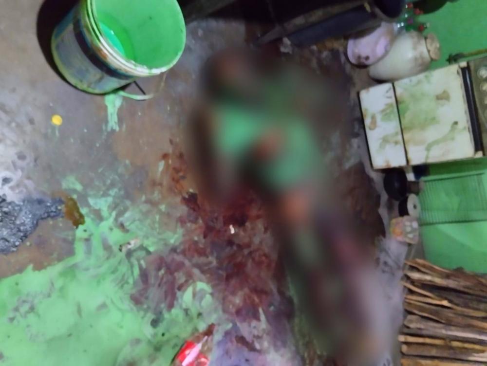 Homem é morto a golpes de foice, tem corpo queimado e pintado com tinta no interior do Piauí
