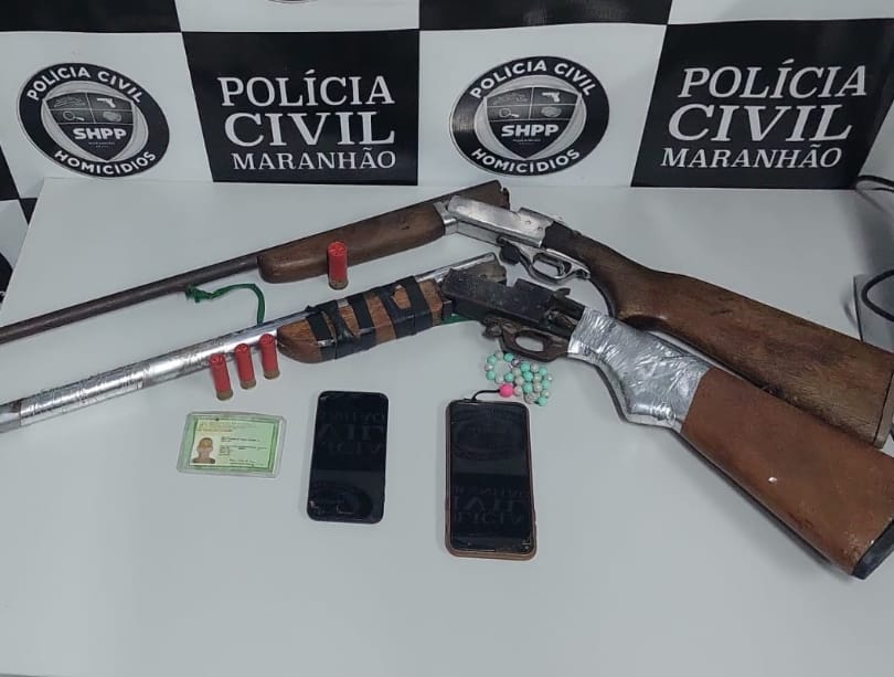 Após fim de semana sangrento, Civil/Timon prende faccionado e apreende duas armas de grosso calibre