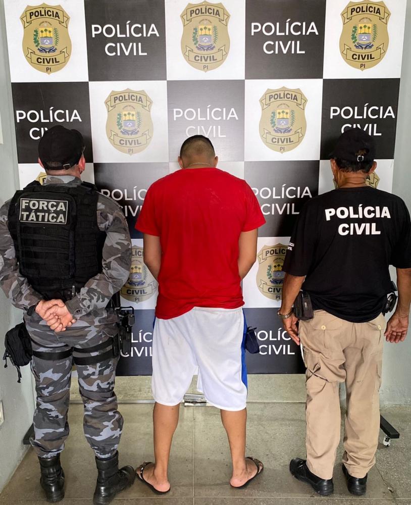 Suspeito de latrocínio e corrupção de menores é preso em Campo Maior