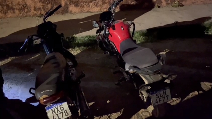 Criminoso é baleado durante assalto em Teresina; motos são apreendidas pela PM