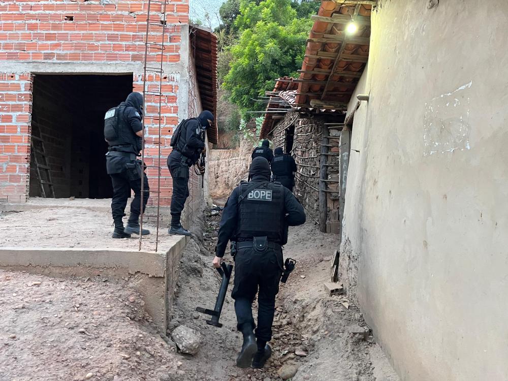 Draco realiza mais uma operação contra facções criminosas em Teresina
