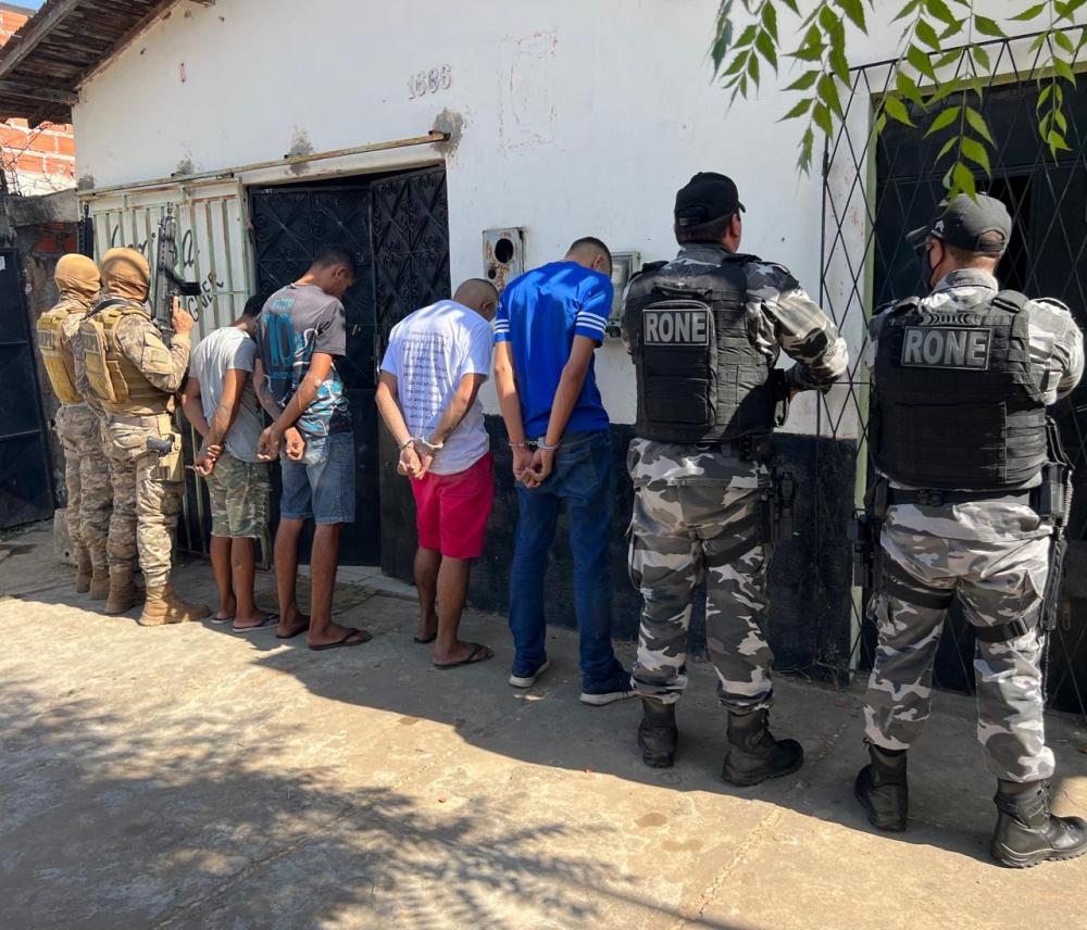 PM prende suspeitos de praticarem assaltos na zona sul de Teresina