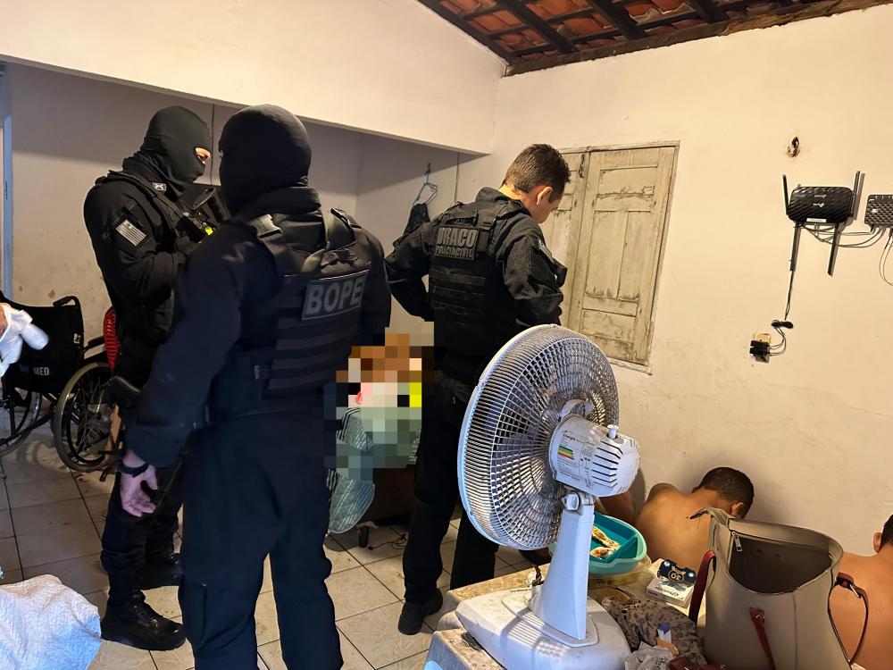 Draco faz operação para combater ações de facções durante festas de fim de ano