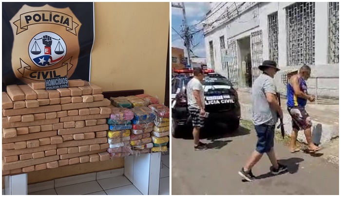 DHPP/Timon e 18ª DR prendem motorista e apreendem 200Kg de Maconha e Skunk na BR 316