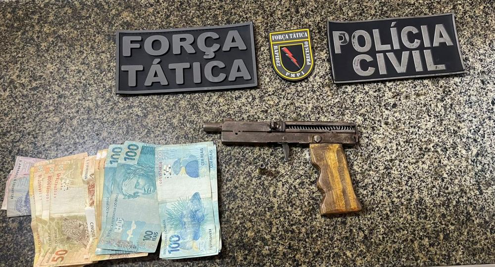 Membro do PCC é preso com arma e dinheiro na zona norte de Teresina