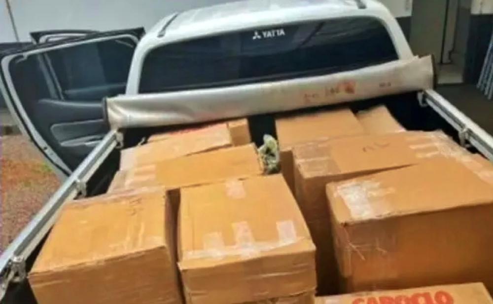 Delegado é preso com R$ 700 mil em contrabando em caminhonete da Polícia Civil