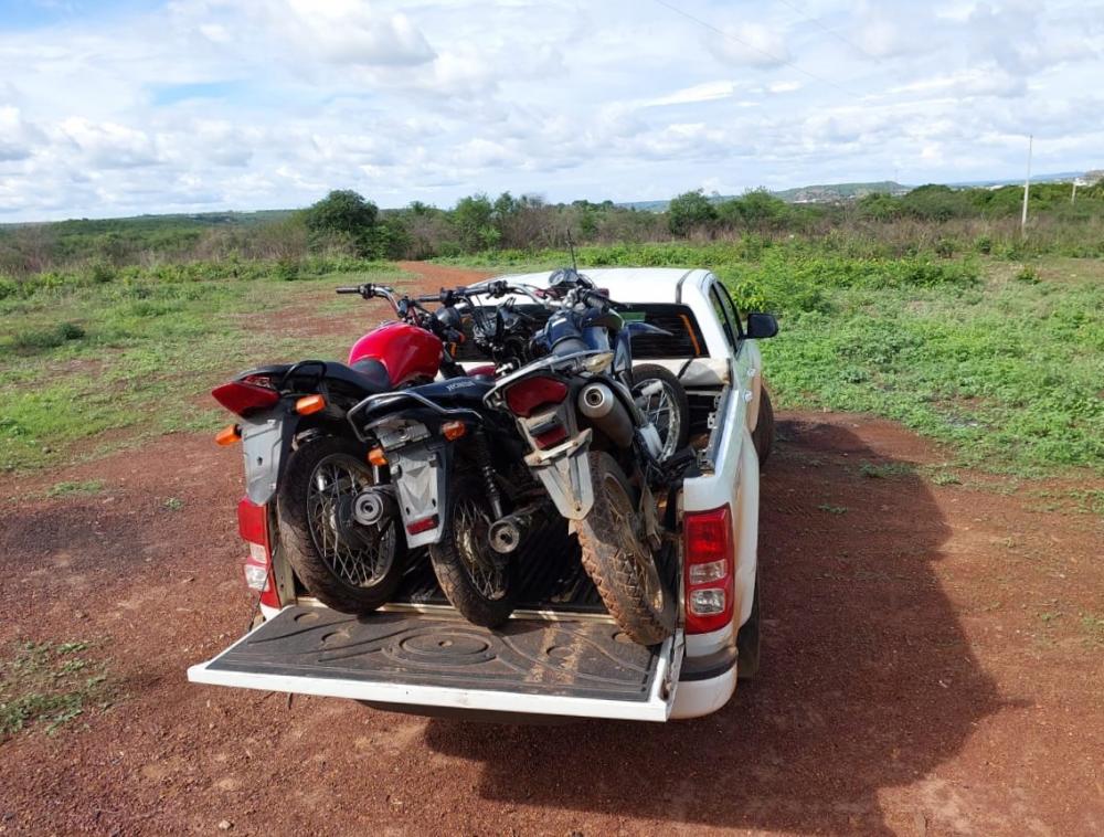 Polícia Civil recupera motoclicletas furtadas durante o aniversário da cidade de Oeiras