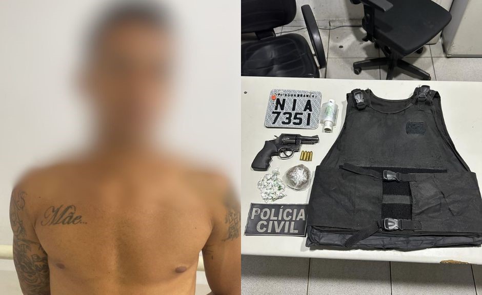 Homem foragido do sistema prisional é preso no Norte do Piauí