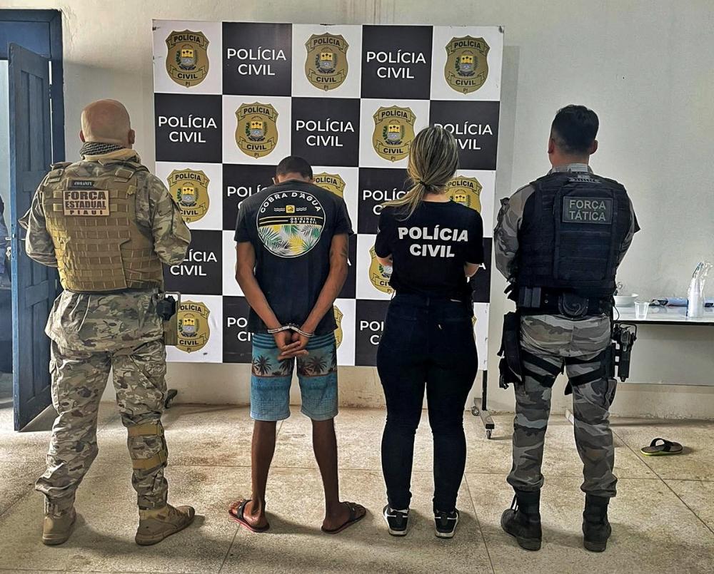 Operação policial resulta na prisão de suspeito por múltiplos crimes em Amarante