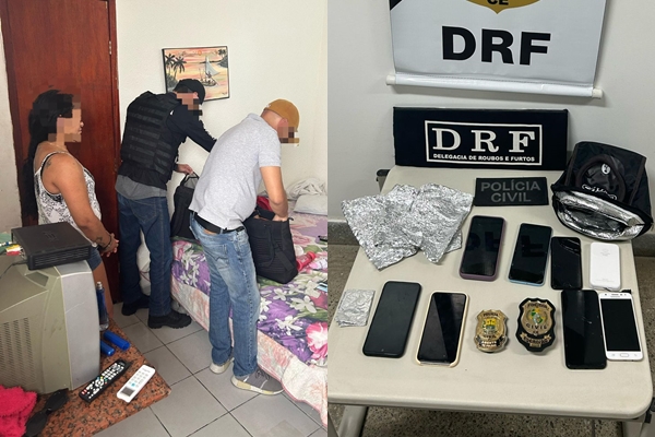 Casal é preso no Ceará acusado de roubar celulares no Corso de Teresina