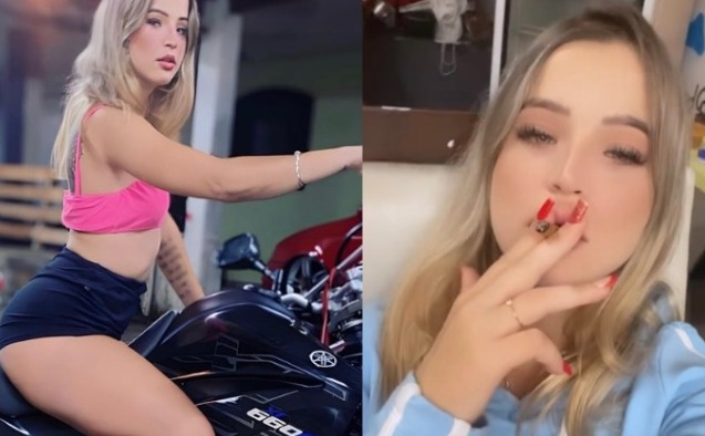 Motos, sensualidade, e muita droga. Saiba quem é 'Barbie do Pó' presa por tráfico