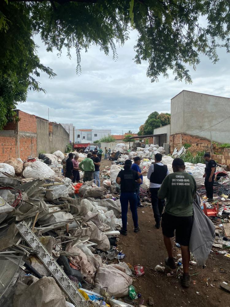 Polícia Civil prende dono de ferro velho por receptação de fios de cobre em Picos