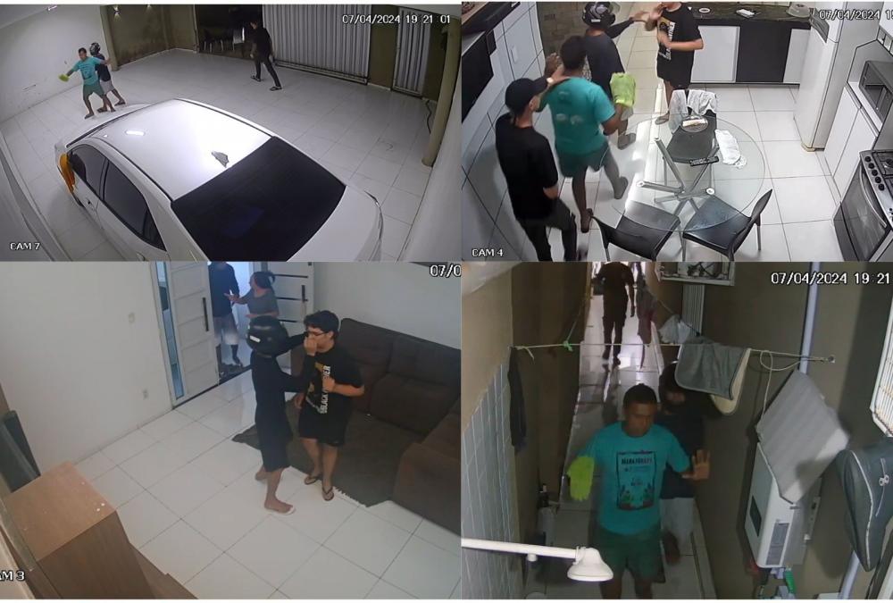 Assaltantes rendem família e fazem arrastão em casa na zona norte de Teresina