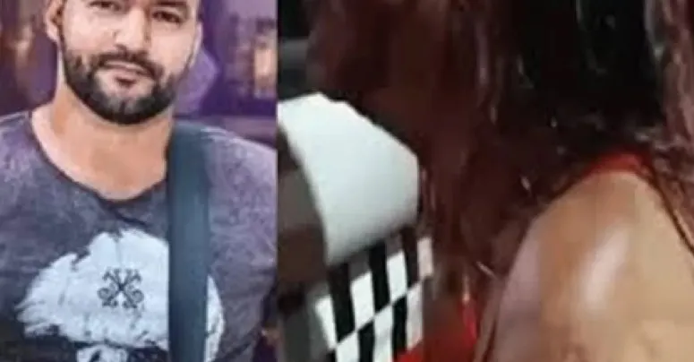 Lavada de sangue após ser brutalmente espancada pelo namorado, mulher implora para ele não ser preso