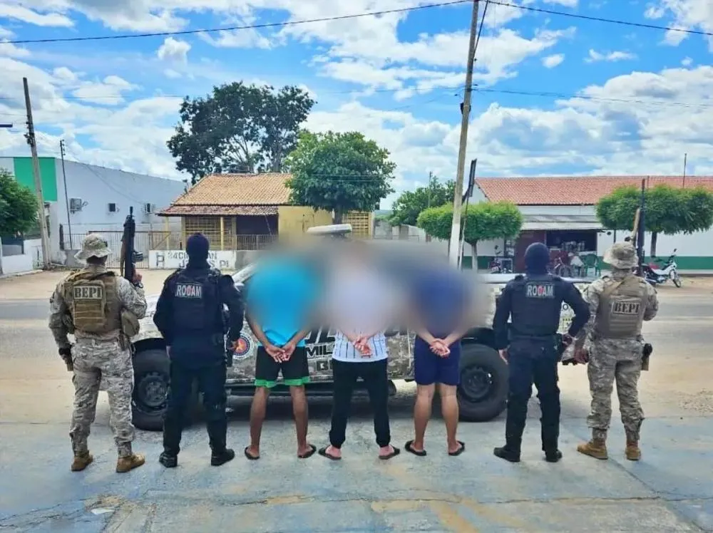 Polícia prende acusados de estuprar jovens na festa de aniversário de Alegrete do Piauí