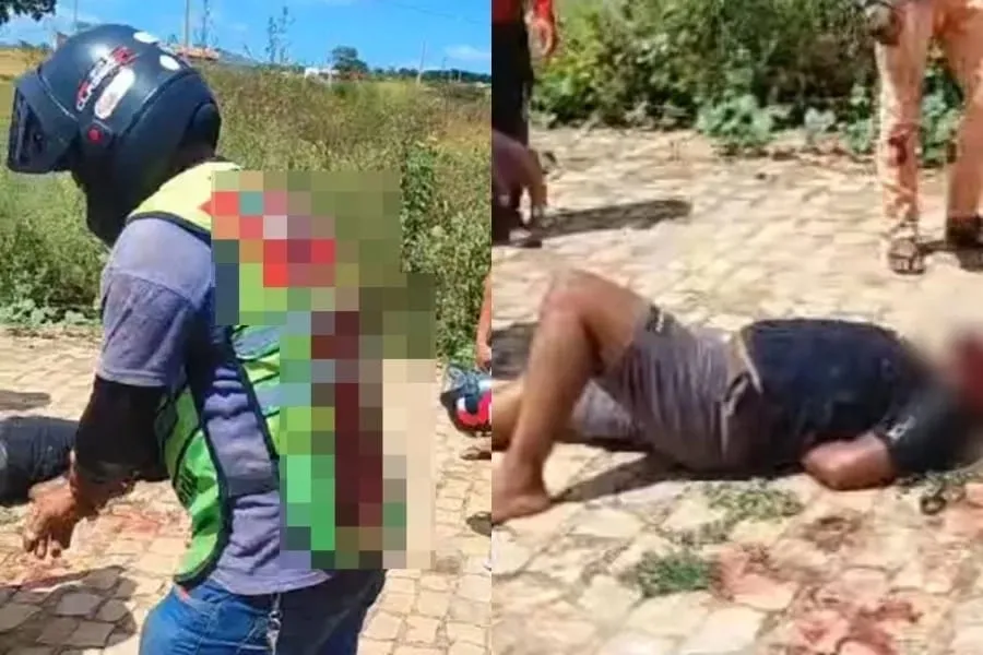 Mototaxista é esfaqueado e tem braço quebrado durante tentativa de assalto