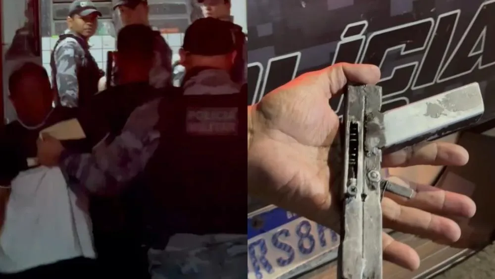 Menores são apreendidos com motocicleta roubada e arma de fabricação caseira em Teresina