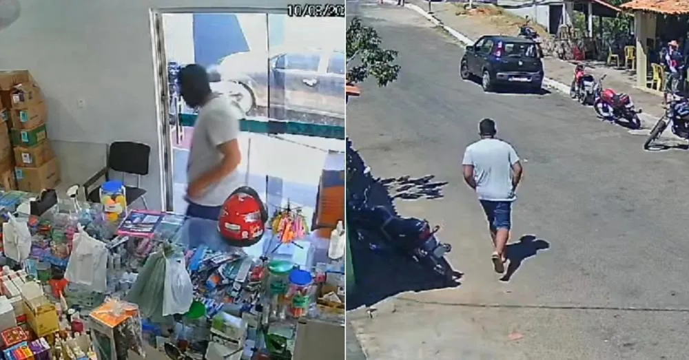 Farmácia de Amarante é assaltada e bandido foge para São Francisco do Maranhão