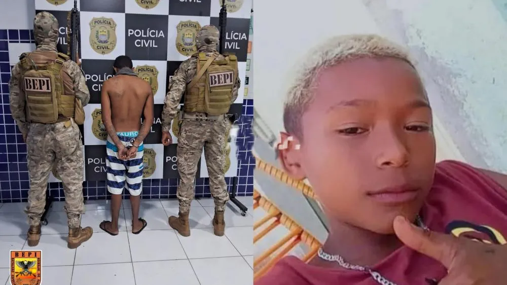 Suspeito de matar adolescente é preso no Piauí, vítima foi torturada e teve o corpo carbonizado