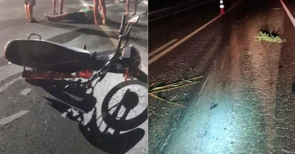 Motociclista faz “grau” e mata pai de jornalista, ex-secretário em Monsenhor Gil