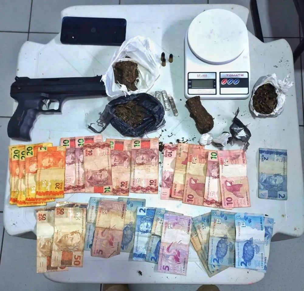 Polícia Civil prende homem em flagrante por tráfico de drogas em Água Branca