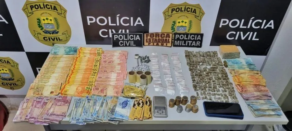 Polícia Civil realiza operação de combate ao tráfico de drogas no Sul do Piauí