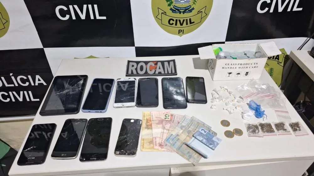ROCAM prende suspeito de tráfico de drogas em Picos