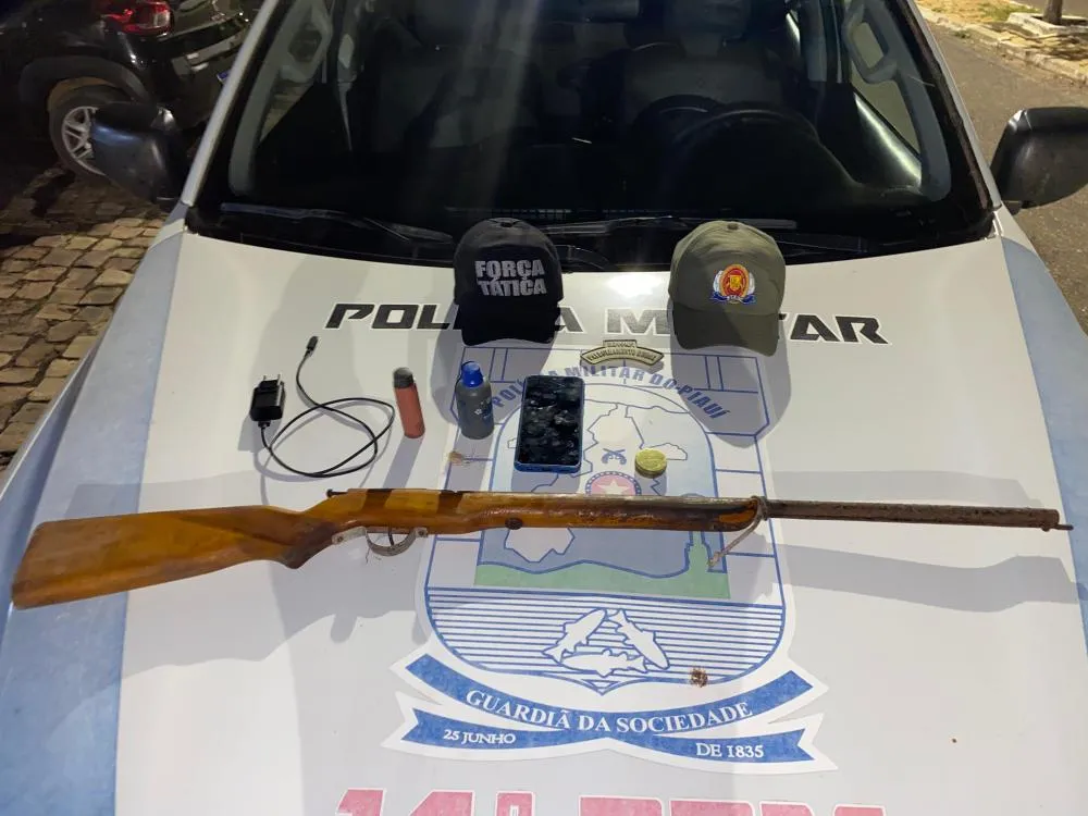 POLÍCIA PMPI prende indivíduo suspeito de estuprar e ameaçar a própria filha em São João da Varjota;