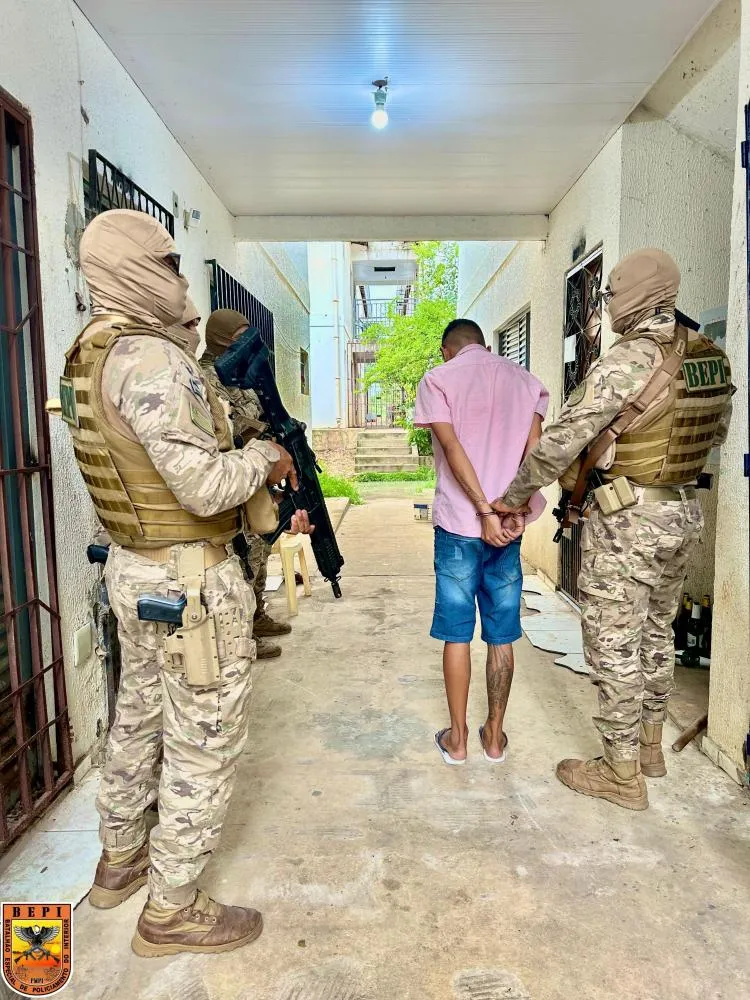 BEPI apreende arma de fogo e munições em posse de indivíduo na zona Sul de Teresina