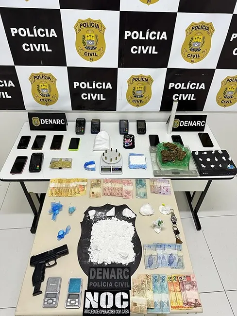 Idosa de 82 anos é presa em operação contra o tráfico de drogas em Teresina
