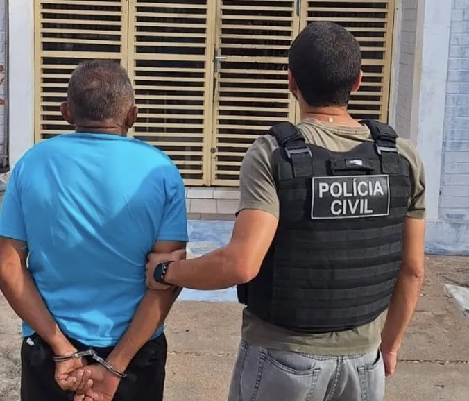 Polícia Civil prende idoso de 66 anos por estupro de vulnerável em Teresina