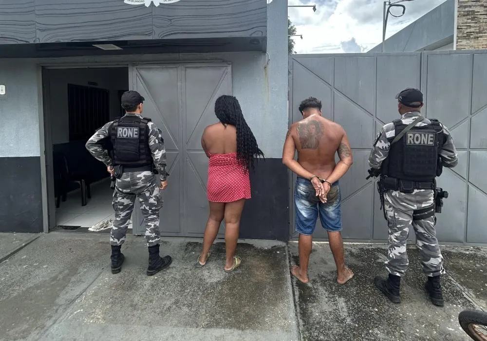 Polícia Militar prende casal e apreende arma e drogas em São Pedro do Piauí