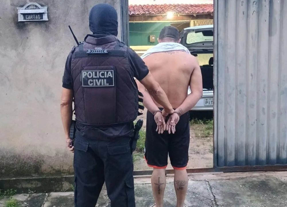 Polícia Civil prende homem suspeito de furtos a postos de combustíveis