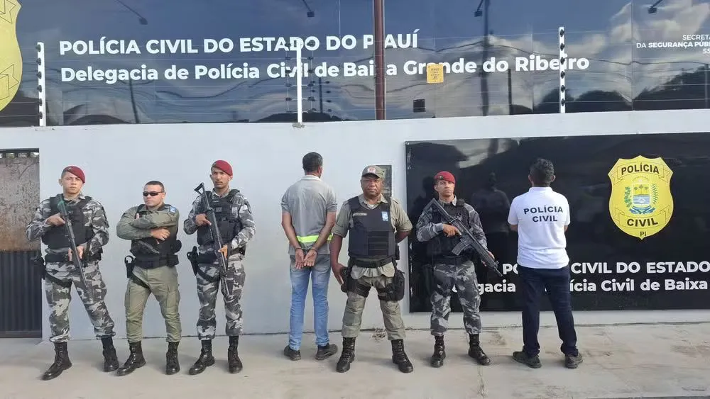 Polícia Civil prende suspeito de estuprar 4 sobrinhos no interior do Piauí