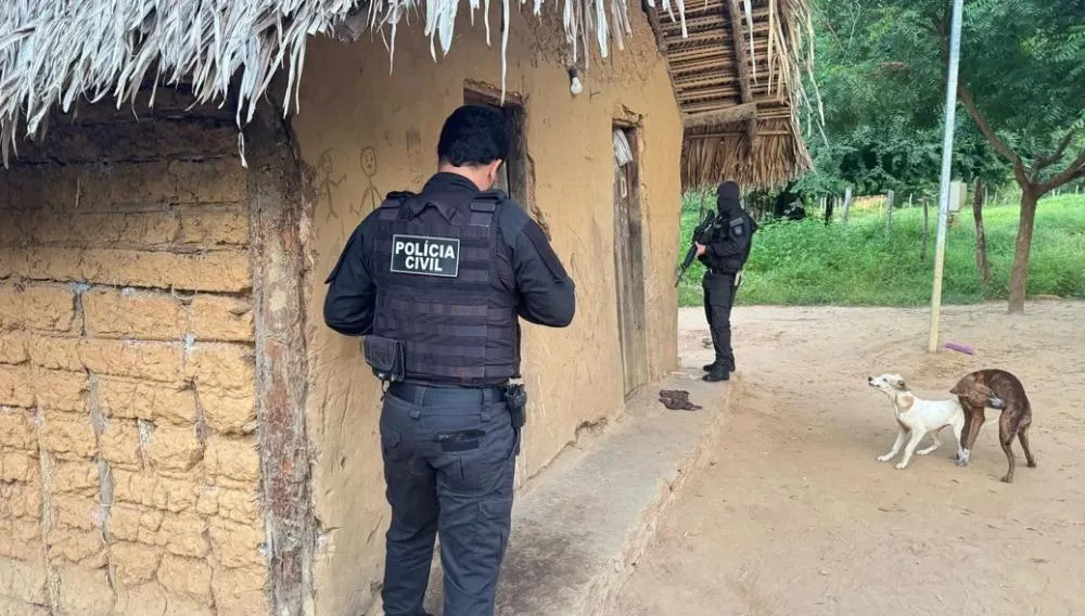 Criminoso morre ao trocar tiros com a polícia durante operação contra organização criminosa em Palmeirais