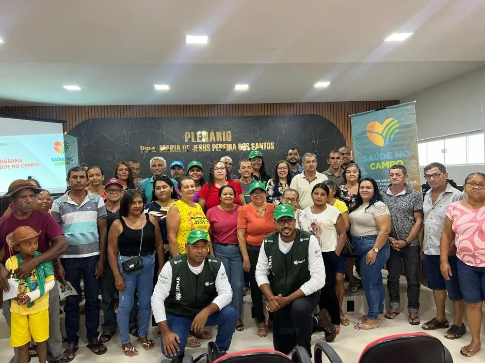Programa Saúde no Campo é lançado em Monsenhor Gil em parceria com o Senar