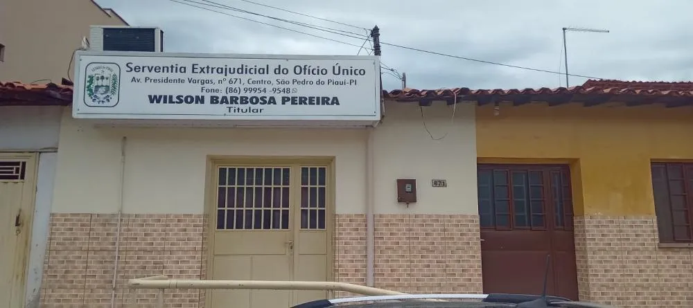Tabelião do cartório de São Pedro do Piauí é afastado acusado de falsificar documentos