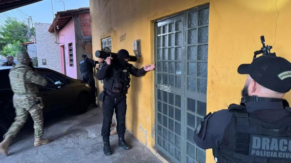 Polícia cumpre 52 mandados contra o PCC na zona norte em Teresina