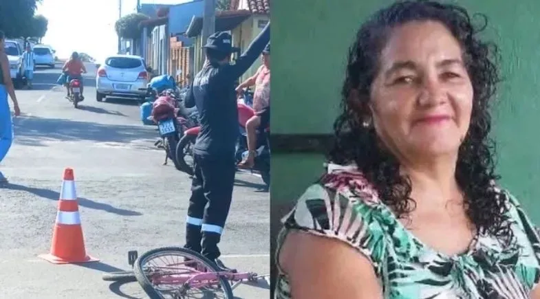 Ciclista morre após ser atropelada por caminhonete em rodovia do Piauí