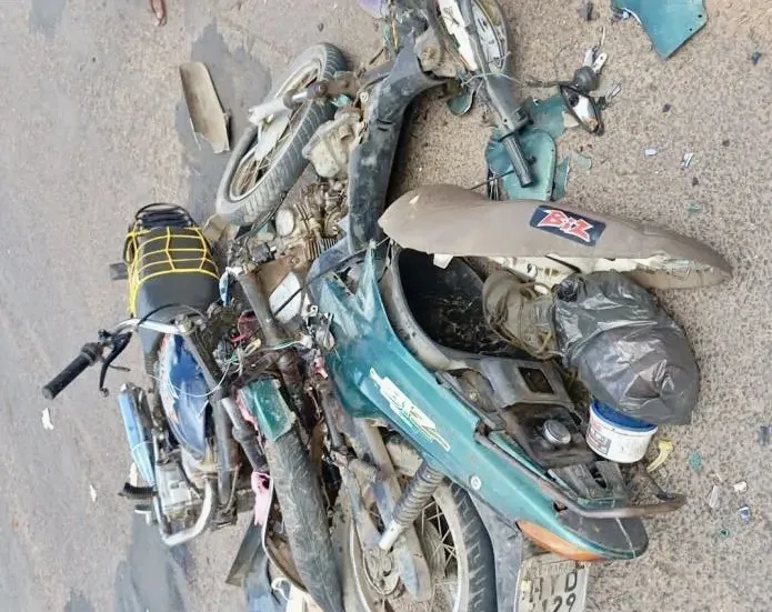 Colisão entre motocicletas deixa uma pessoa morta e duas feridas em São Pedro do Piauí