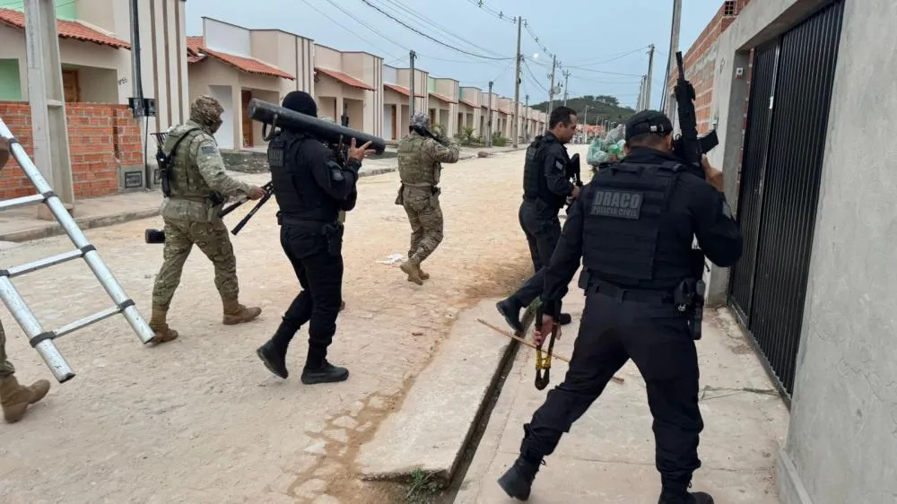 DRACO deflagra operação contra o PCC e cumpre 74 mandados em Teresina, Monsenhor Gil e outras 7 cidades do Piauí
